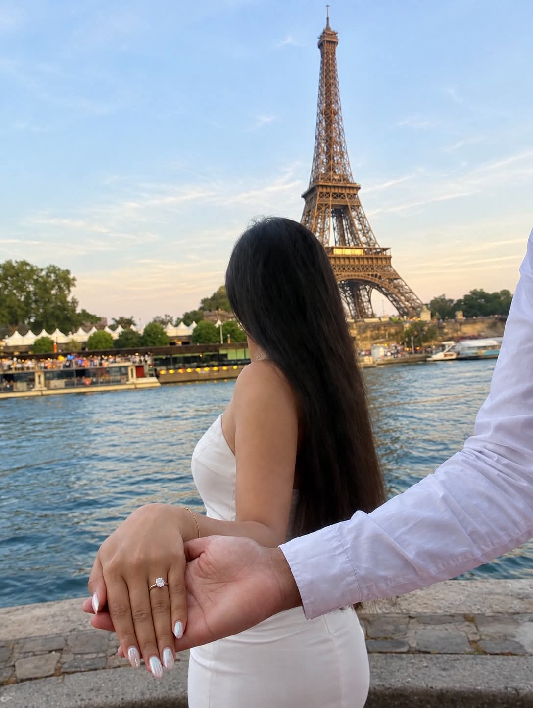 Ashvin and Tanya's engagement, Paris